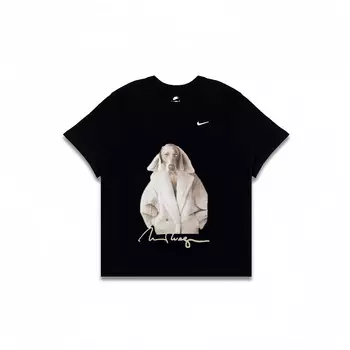 Футболка мужская черная Nike, черный