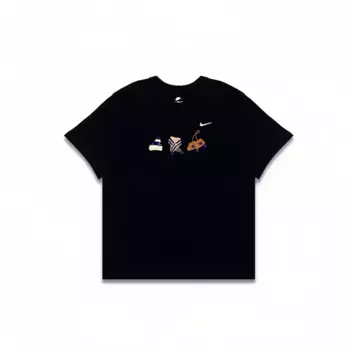 Футболка мужская черная Nike, черный