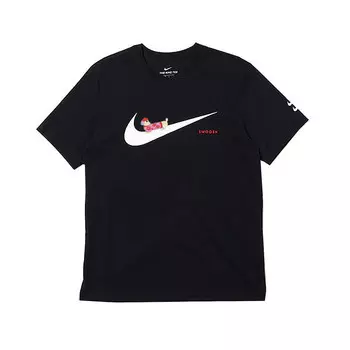 Футболка мужская черная Nike, черный