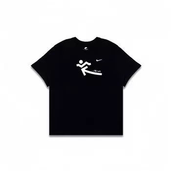 Футболка мужская черная Nike, черный