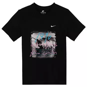 Футболка мужская черная Nike, черный