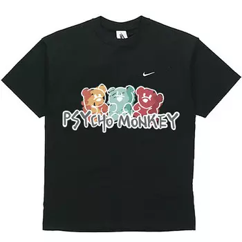 Футболка мужская черная Nike, черный