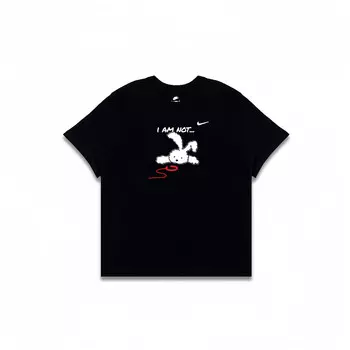 Футболка мужская черная Nike, черный