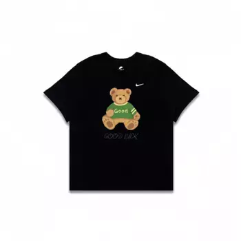 Футболка мужская черная Nike, черный
