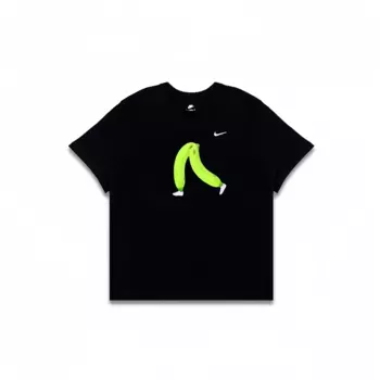 Футболка мужская черная Nike, черный