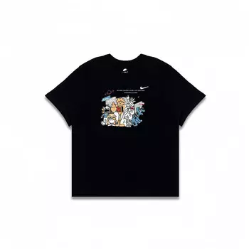 Футболка мужская черная Nike, черный