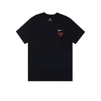 Футболка мужская черная Nike, черный