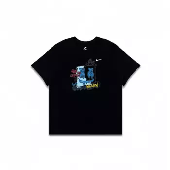 Футболка мужская черная Nike, черный
