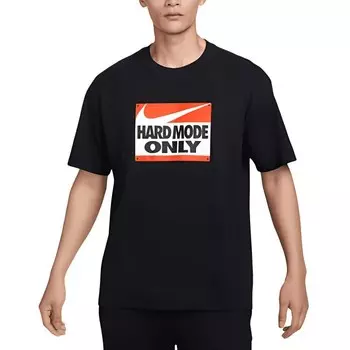 Футболка мужская черная Nike, черный