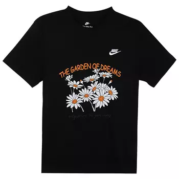 Футболка мужская черная Nike, черный