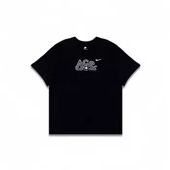 Футболка мужская черная Nike, черный