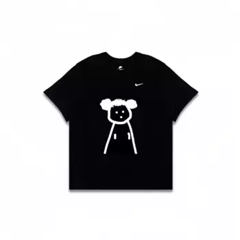 Футболка мужская черная Nike, черный