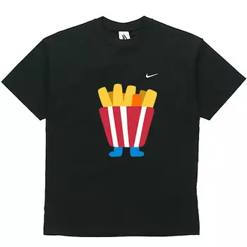 Футболка мужская черная Nike, черный