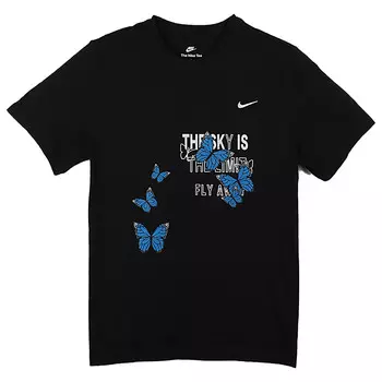 Футболка мужская черная Nike, черный