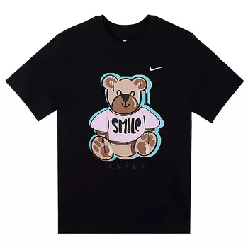 Футболка мужская черная Nike, черный