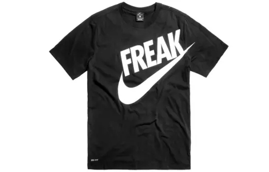 Футболка мужская черная Nike, черный