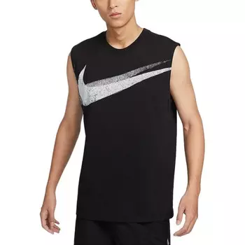 Футболка мужская черная Nike, черный