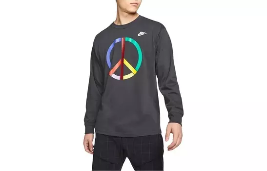 Футболка мужская черная Nike, черный