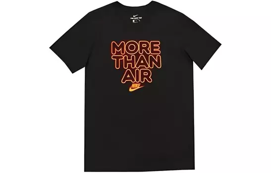 Футболка мужская черная Nike, черный