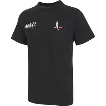 Футболка мужская черная Nike, черный