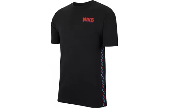 Футболка мужская черная Nike, черный