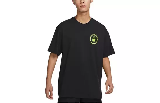 Футболка мужская черная Nike, черный