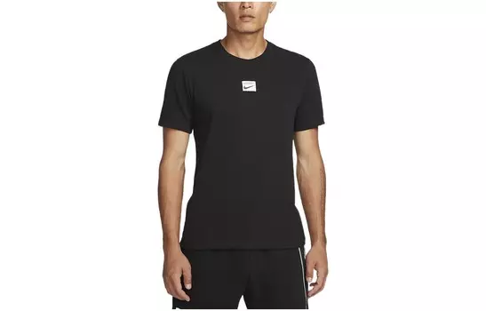 Футболка мужская черная Nike, черный