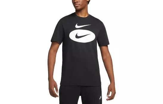 Футболка мужская черная Nike, черный