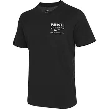 Футболка мужская черная Nike, черный
