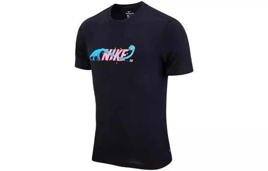 Футболка мужская черная Nike, черный