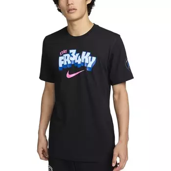 Футболка мужская черная Nike, черный