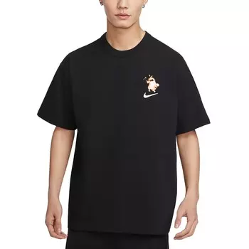 Футболка мужская черная Nike, черный