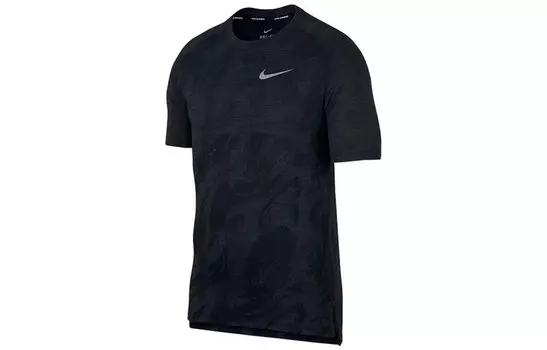 Футболка мужская черная Nike, черный