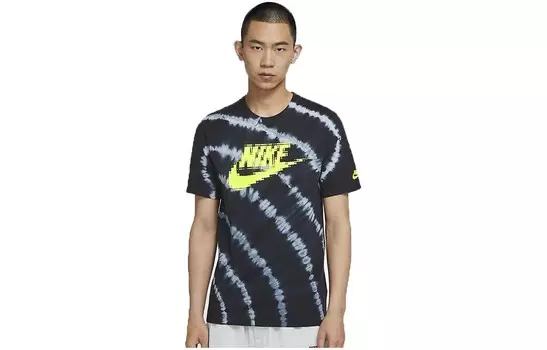 Футболка мужская черная Nike, черный
