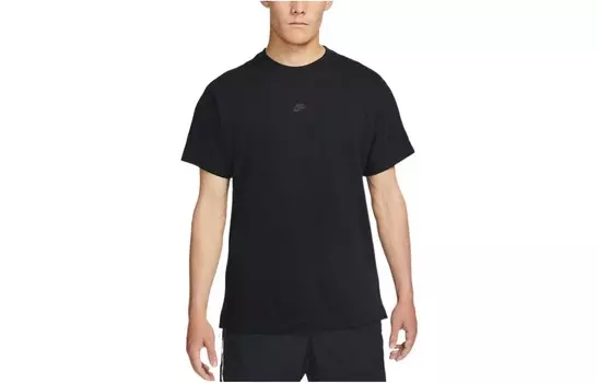Футболка мужская черная Nike, черный