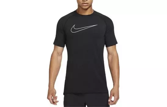 Футболка мужская черная Nike, черный