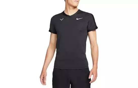Футболка мужская черная Nike, черный