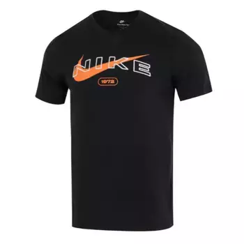 Футболка мужская черная Nike, черный