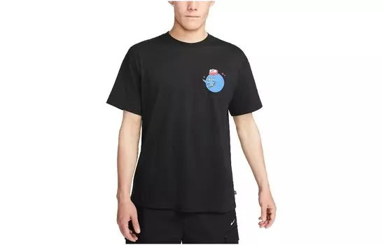 Футболка мужская черная Nike, черный