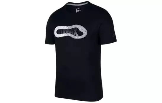 Футболка мужская черная Nike, черный