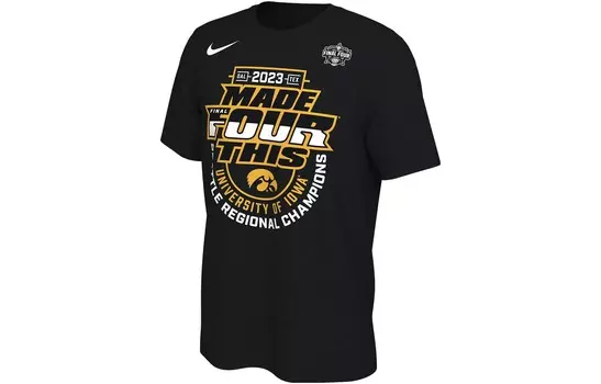 Футболка мужская черная Nike, черный