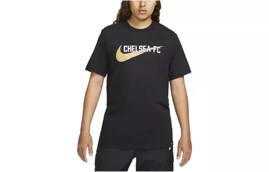Футболка мужская черная Nike, черный