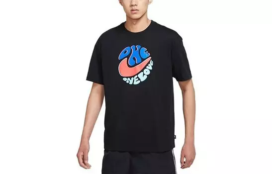 Футболка мужская черная Nike, черный