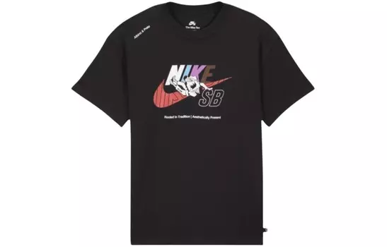 Футболка мужская черная Nike, черный