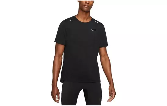 Футболка мужская черная Nike, черный