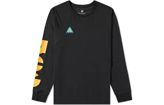 Футболка мужская черная Nike, черный