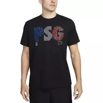 Футболка мужская черная Nike, черный