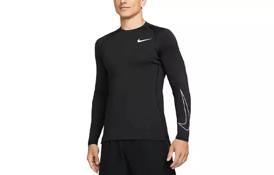Футболка мужская черная Nike, черный