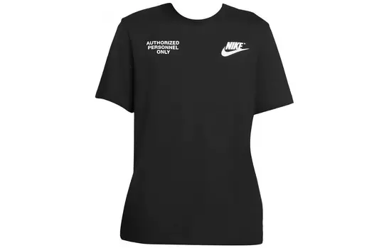 Футболка мужская черная Nike, черный