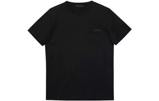 Футболка мужская черная Prada, черный